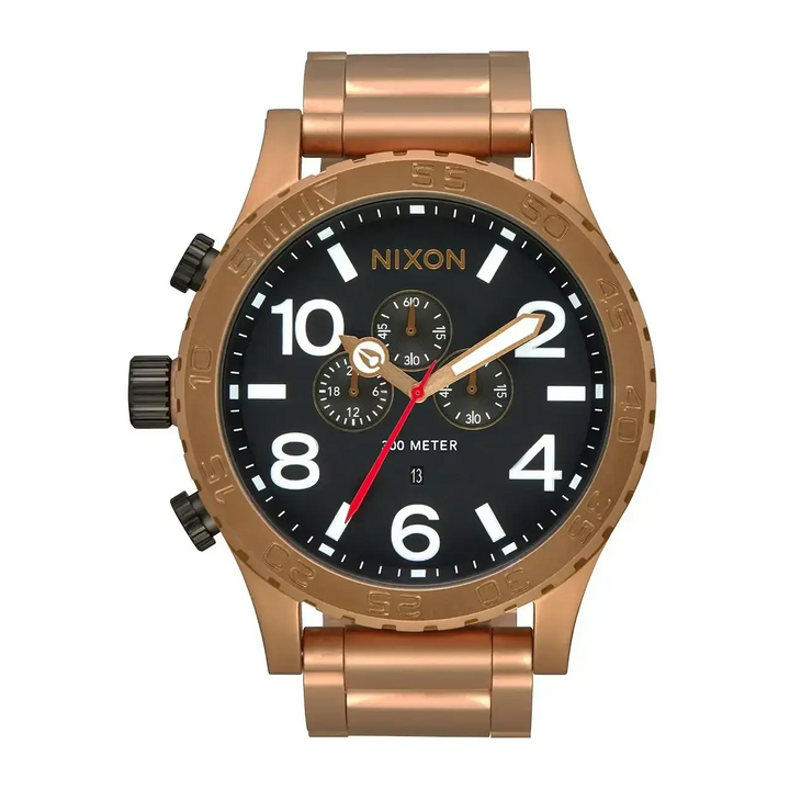 Nixon 51-30 Chrono Watch Bronze / Black 