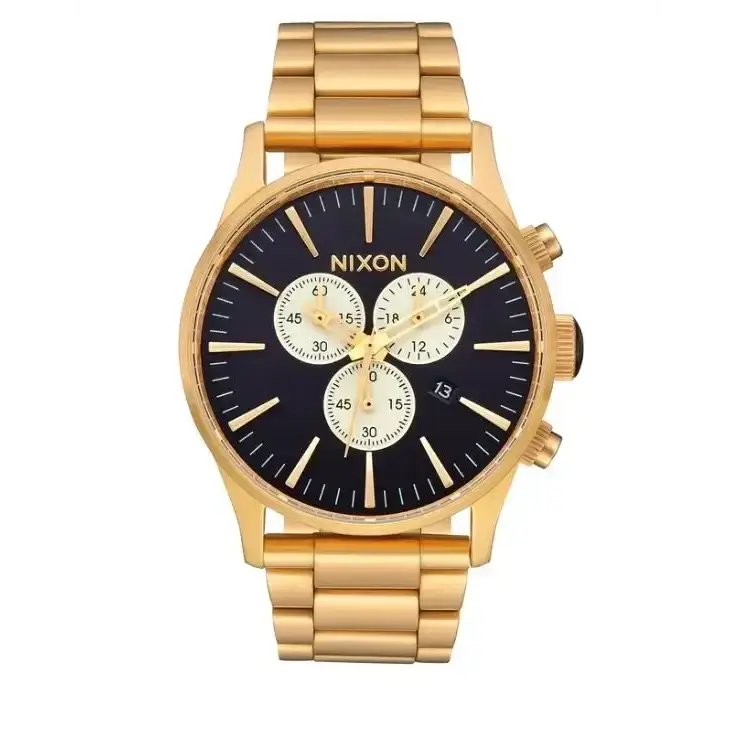 Nixon 51-30 Chrono Watch Gold / Indigo 