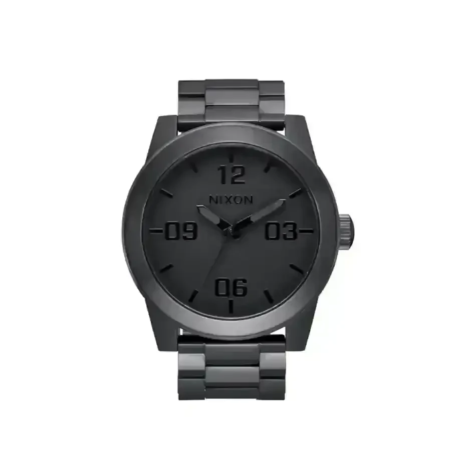Nixon Corporal Stainless Steel Watch All Gunmetal / Black 