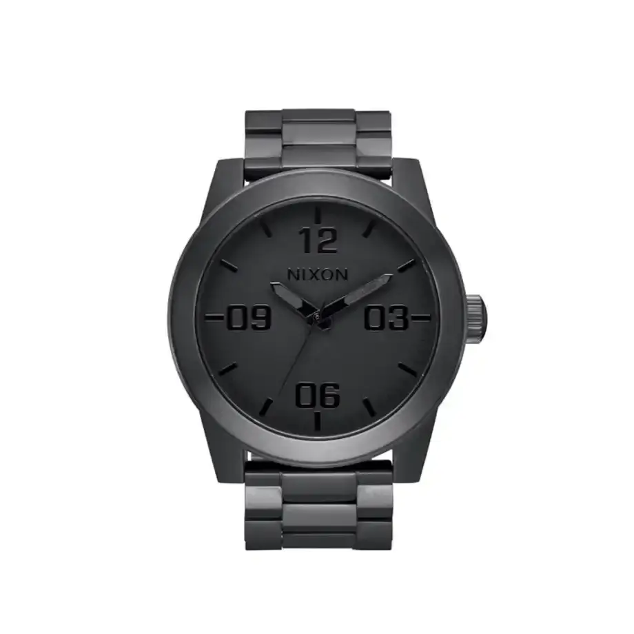 Nixon Corporal Stainless Steel Watch All Gunmetal / Black 