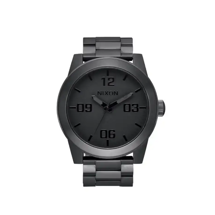 Nixon Corporal Stainless Steel Watch All Gunmetal / Black 