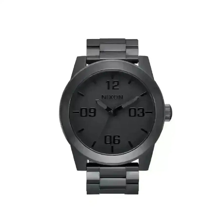 Nixon Corporal Stainless Steel Watch All Gunmetal / Black 