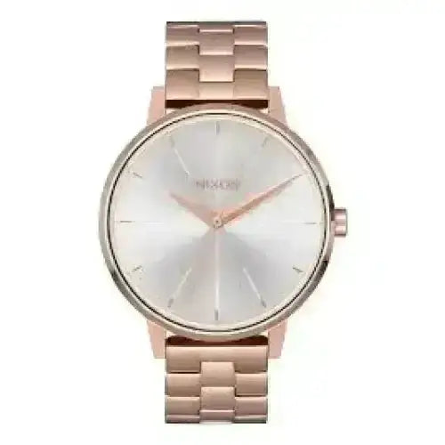 NIXON KENSINGTON WATCH Rose Gold White 