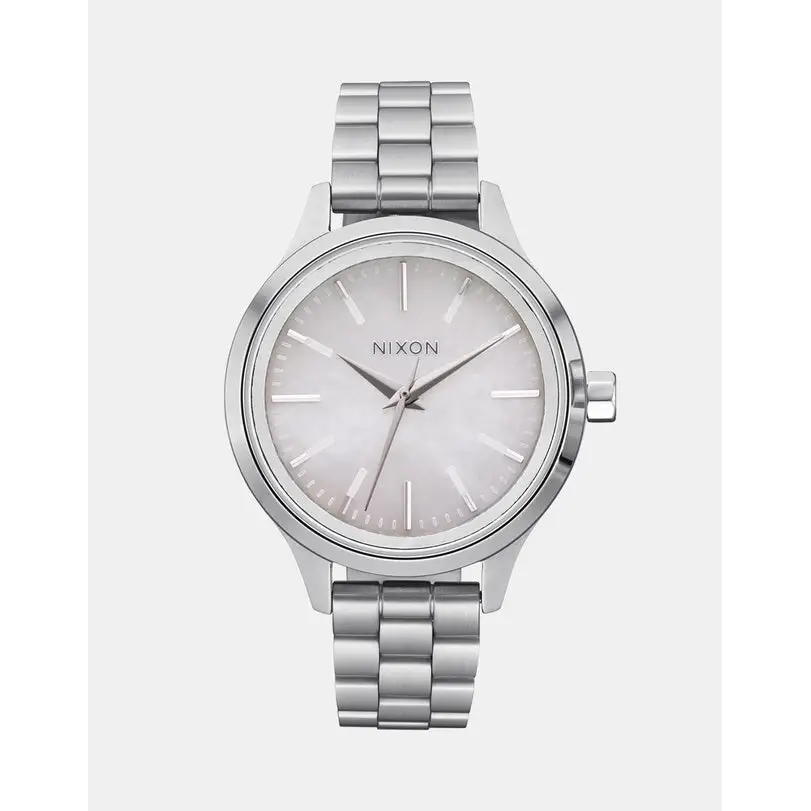 Nixon Optimist Watch Silver / Mother of Pearl 
