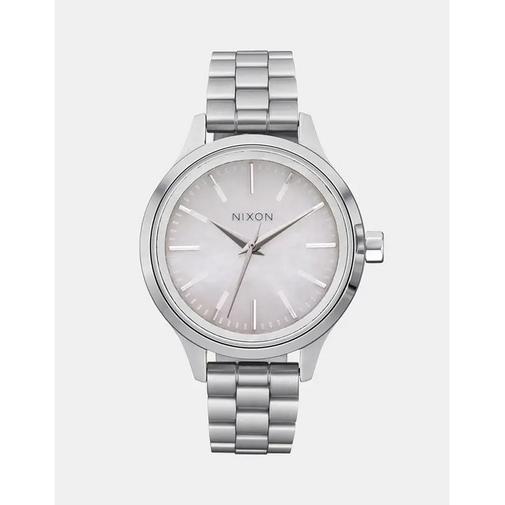 Nixon Optimist Watch Silver / Mother of Pearl 