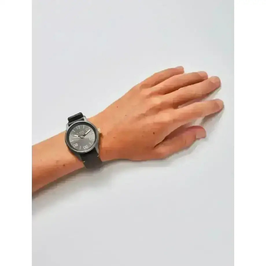 Nixon Patrol Leather Watch 