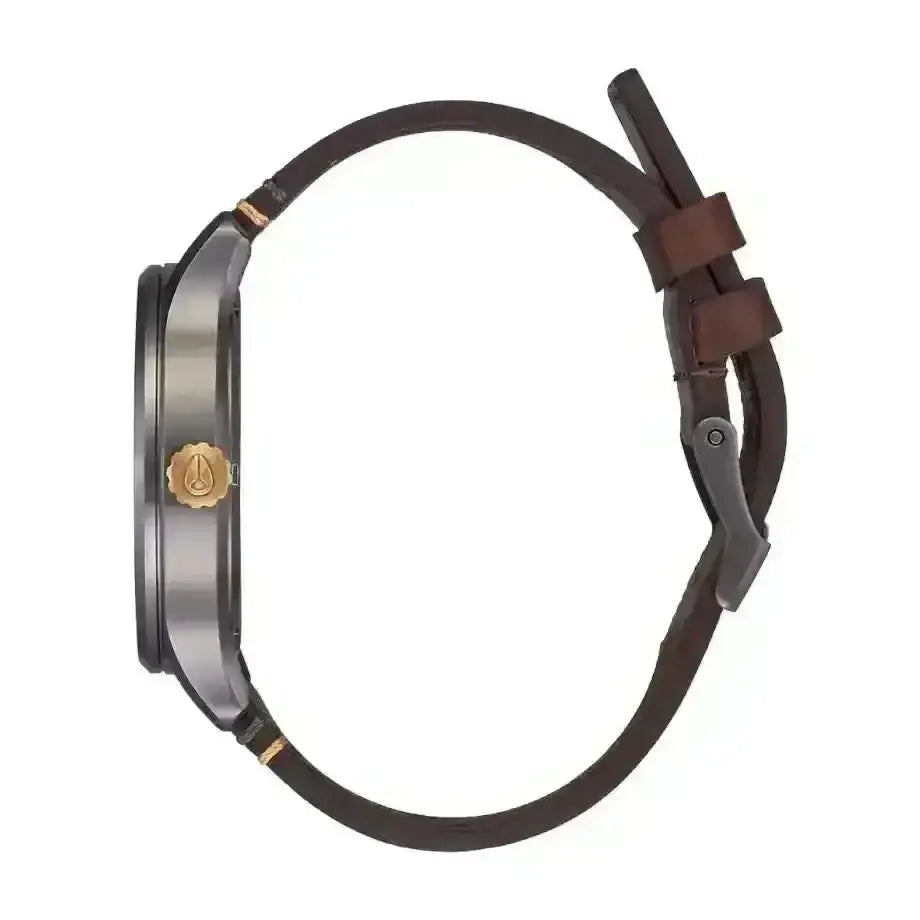 Nixon Patrol Leather Watch 