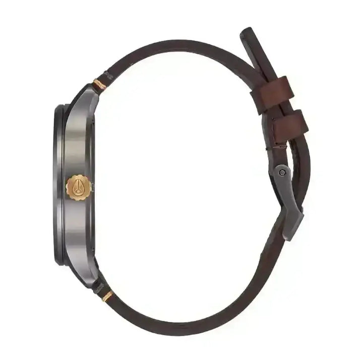 Nixon Patrol Leather Watch 
