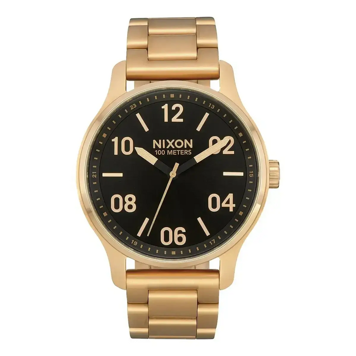 NIXON PATROL WATCH Gold Black 