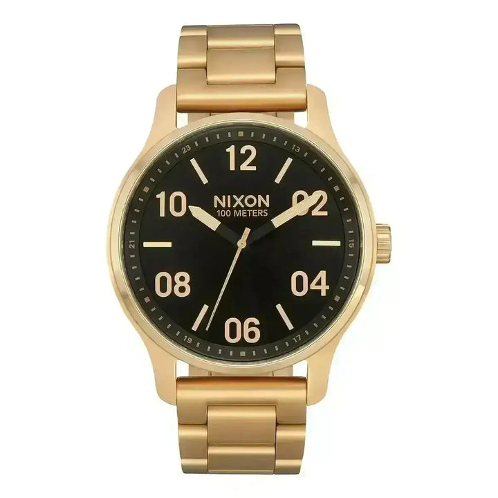 NIXON PATROL WATCH Gold Black 