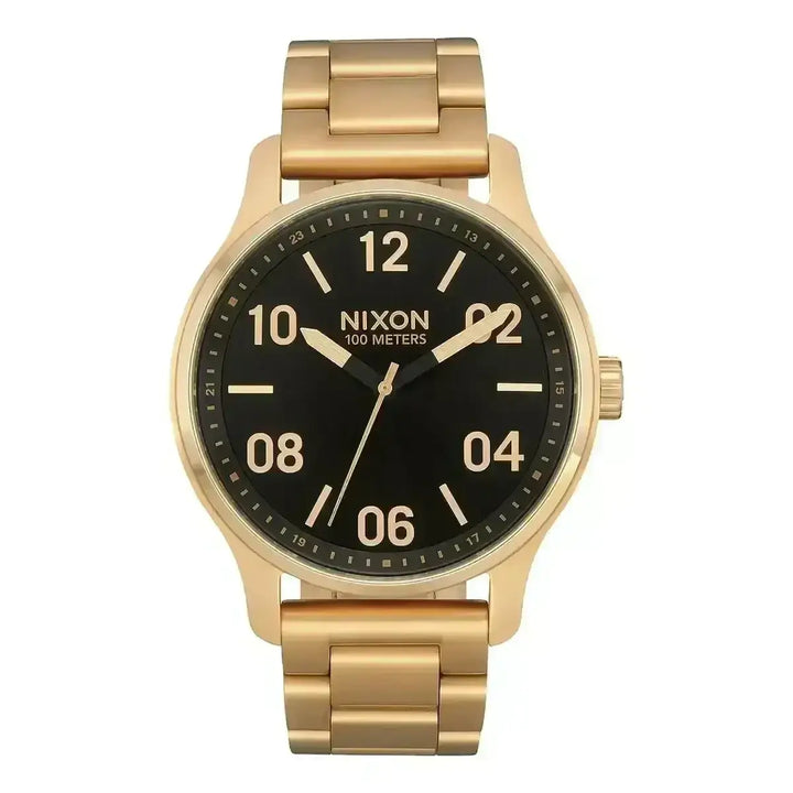 NIXON PATROL WATCH Gold Black 