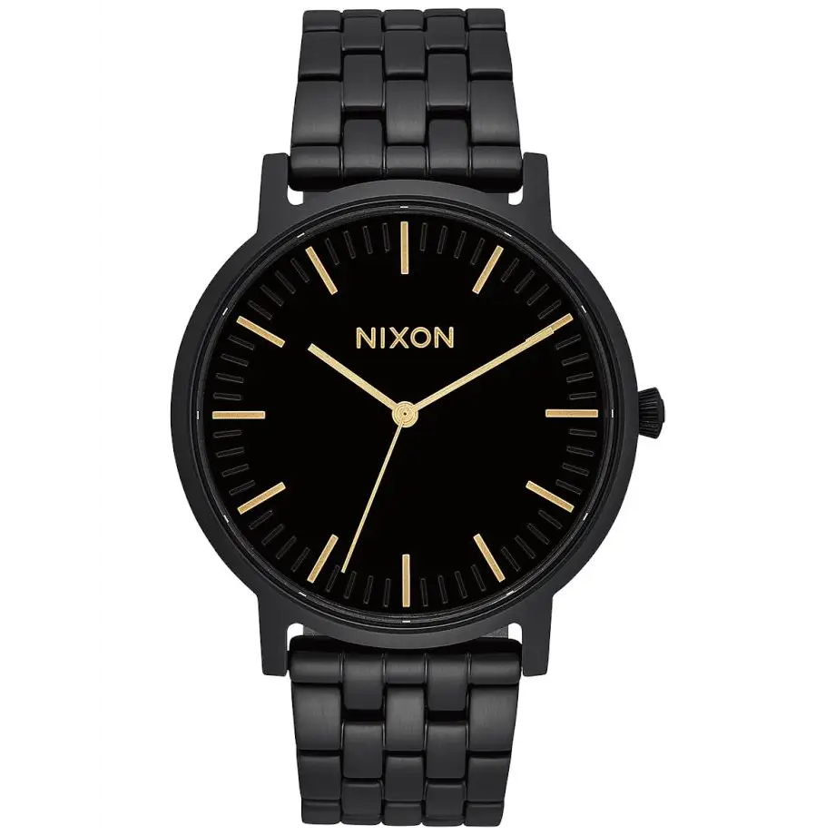 Nixon Porter Watch All Black / Gold 