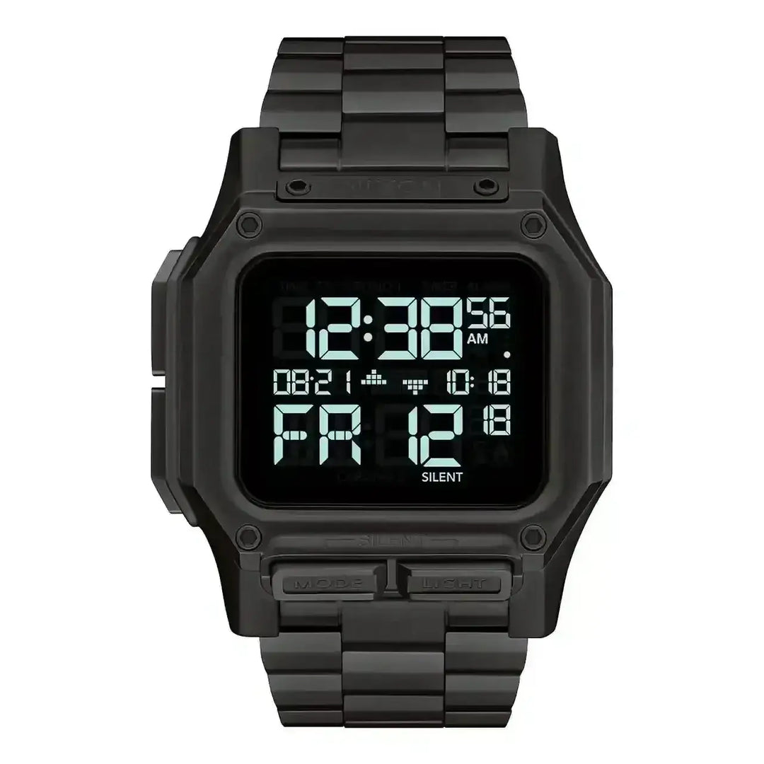 Nixon Regulus Stainless Steel Watch All Black 