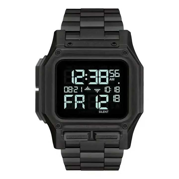 Nixon Regulus Stainless Steel Watch All Black 