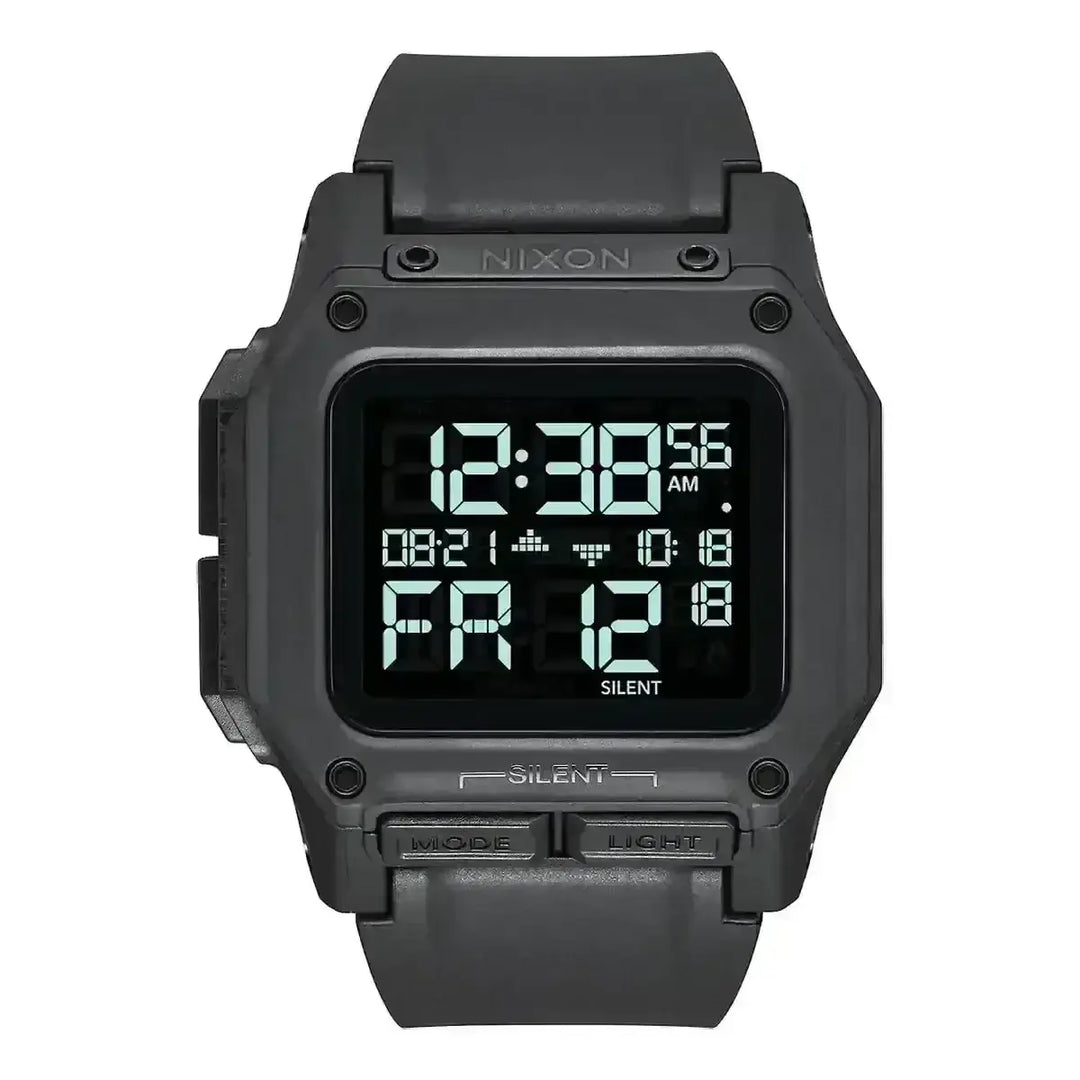 NIXON REGULUS WATCH All Black 