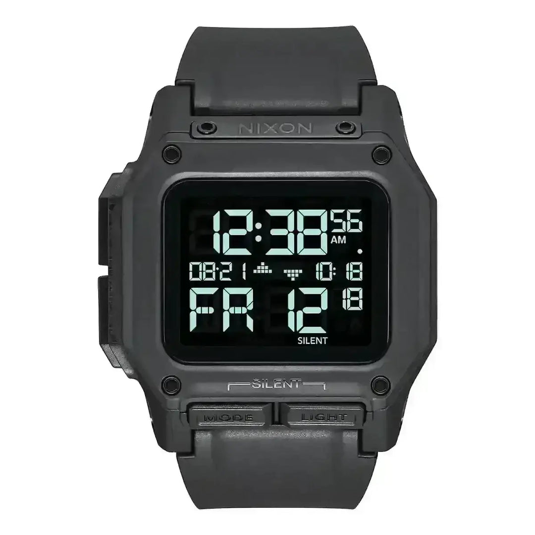 NIXON REGULUS WATCH All Black 
