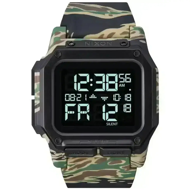 Nixon Regulus Watch Tiger Camo 