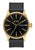 Nixon Sentry Leather Watch Gold / Black 