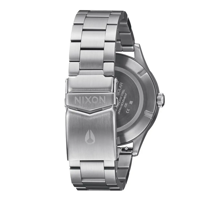 Nixon Sentry Solar Stainless Steel Watch 