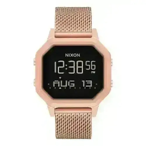 NIXON SIREN MILANESE WATCH AllRseGld 