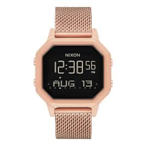 NIXON SIREN MILANESE WATCH AllRseGld 