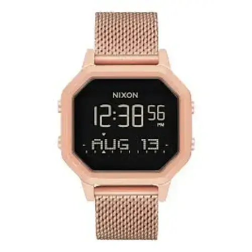 NIXON SIREN MILANESE WATCH AllRseGld 