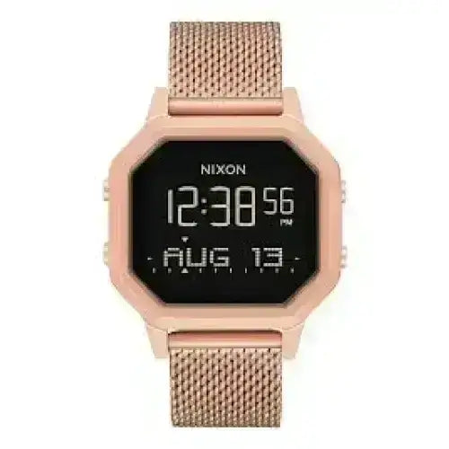 NIXON SIREN MILANESE WATCH AllRseGld 