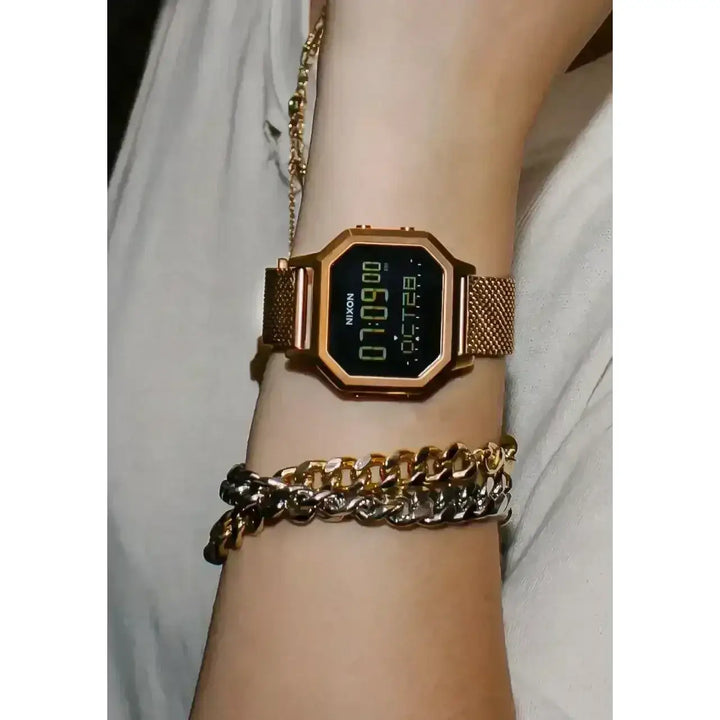 NIXON SIREN MILANESE WATCH 