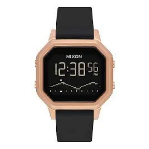Nixon Siren Stainless Steel Watch Rose Gold / Black 