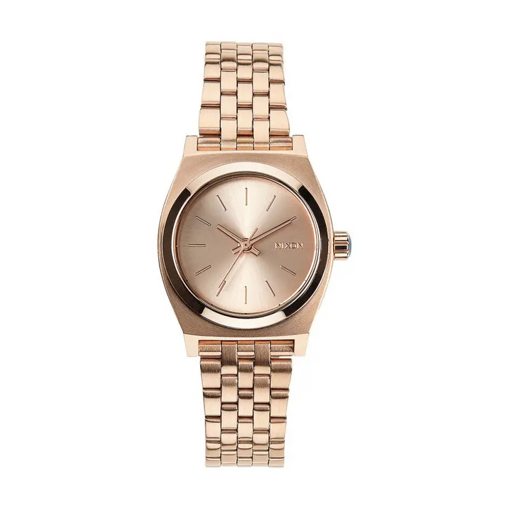 Nixon Small Time Teller Watch All Rose Gold 
