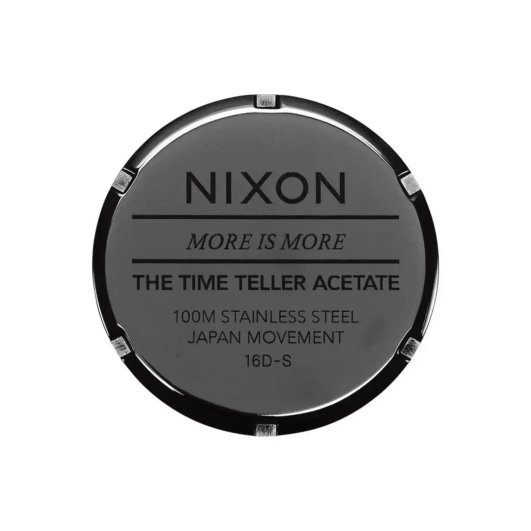 Nixon Time Teller Acetate Watch 