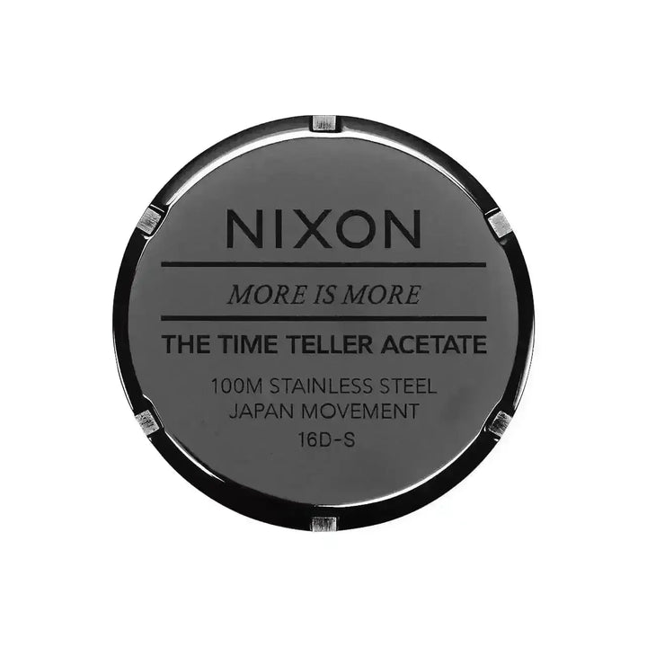 Nixon Time Teller Acetate Watch 