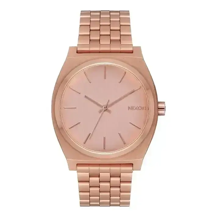 Nixon Time Teller Watch All Rose Gold 
