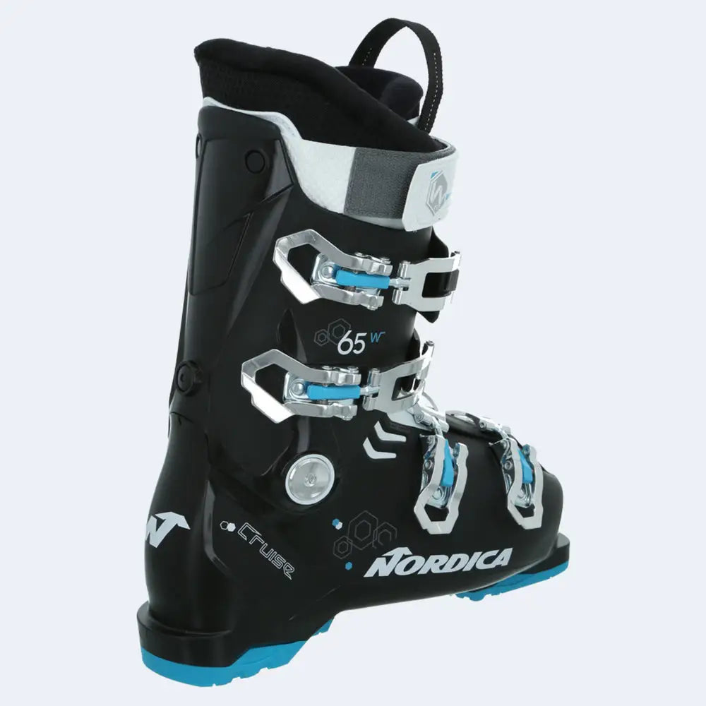 Nordica The Cruise 65W Womens Ski Boots 2023 - Black / White / Blue / 23.5