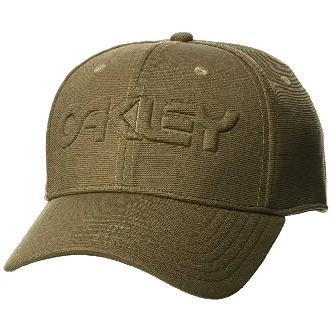 Oakley 6 Panel Stretch Hat Embossed Coyote S / M 