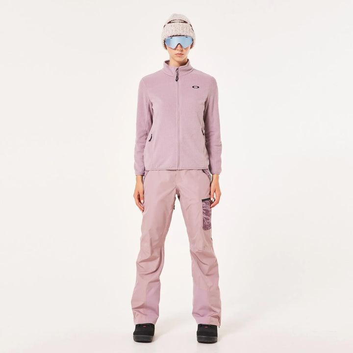 Oakley Womens Alpine Full Zip Sweatshirt Toadstool S 