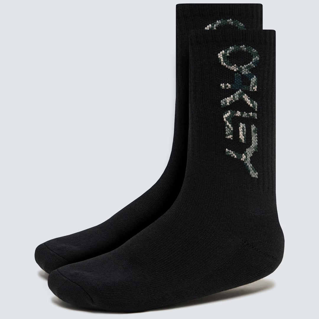 Oakley B1B 2.0 3 Pack Socks Blackout M 