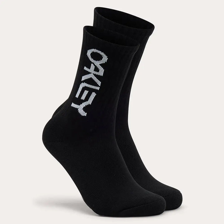 Oakley B1B 2.0 3 Pack Socks - Black / White / M