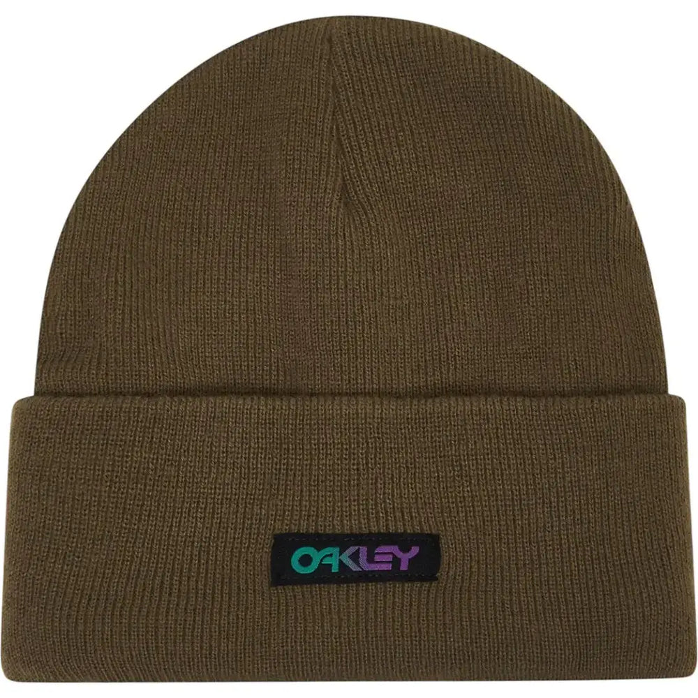 Oakley B1B Gradient Patch Beanie - Army Green