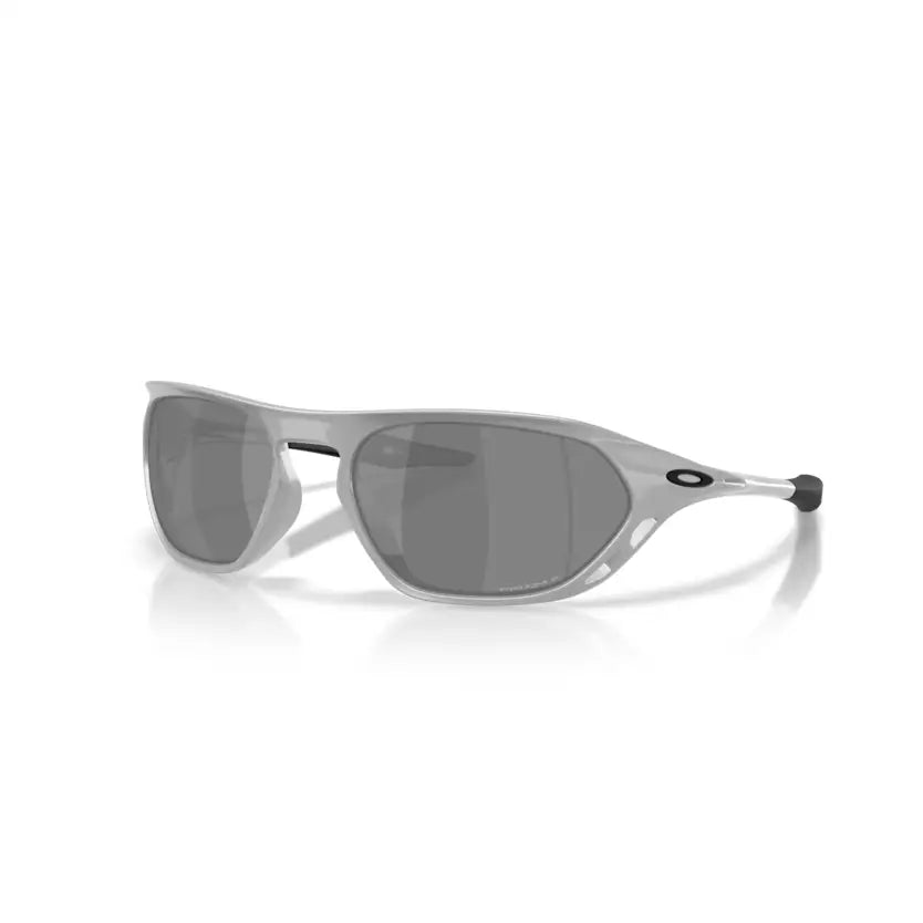 Oakley Cage Jacket Polarised Sunglasses - X-Silver / Prizm Black Polar