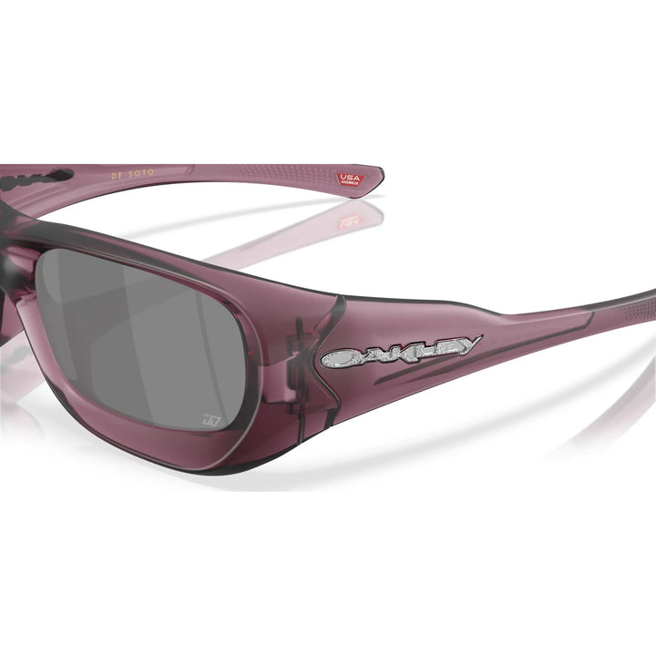 Oakley De Soto Polarised Sunglasses - Matte Trans Indigo / Prizm Black