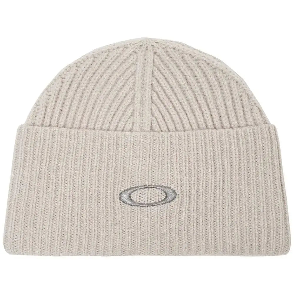 Oakley Ellipse Ribbed Beanie - Mist / Cement