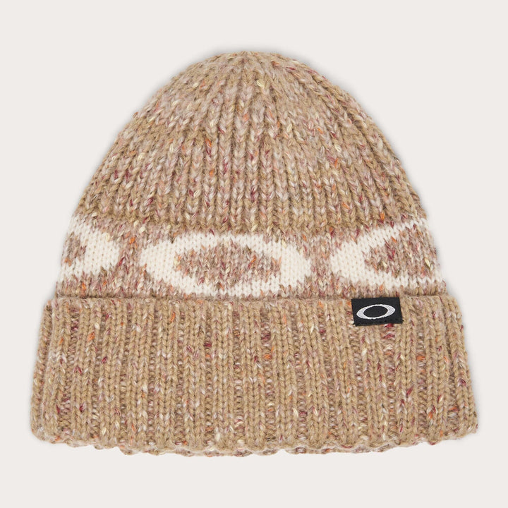 Oakley Ellipse Ribbed Womens Beanie Hummus 