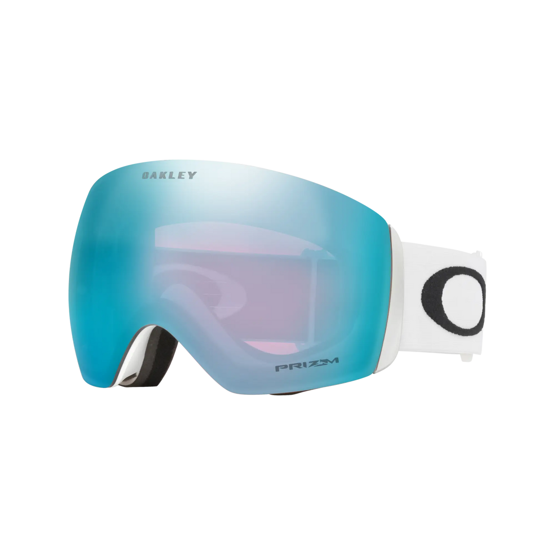 Oakley Flight Deck L Goggles 2025 - Matte White / Prizm Sapphire Iridium