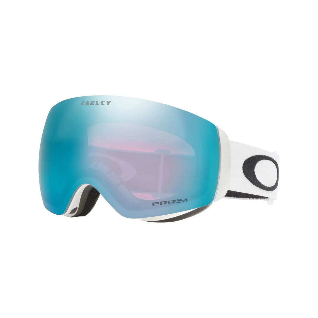 Oakley Flight Deck M Goggles 2025 Matte White / Prizm Snow Sapphire Iridium 
