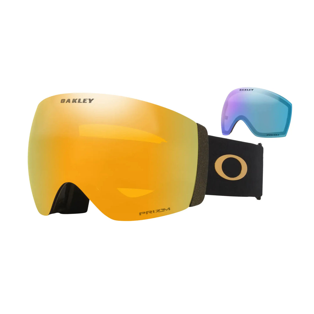 Oakley Flight Deck Pro L Snow Goggles - 50th Anniversary - Prizm 24K + Prizm Iced Iridium