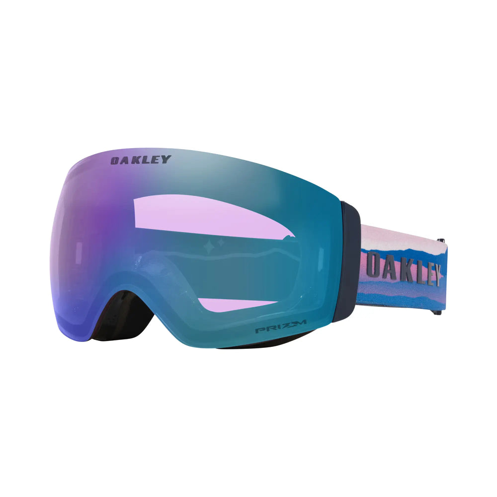 Oakley Flight Deck Pro M Mikaela Shiffrin Signature Series Snow Goggles - Prizm Snow Iced Iridium / Prizm Sapphire