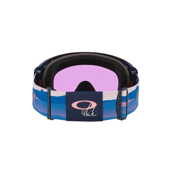 Oakley Flight Deck Pro M Mikaela Shiffrin Signature Series Snow Goggles - Prizm Snow Iced Iridium / Prizm Sapphire