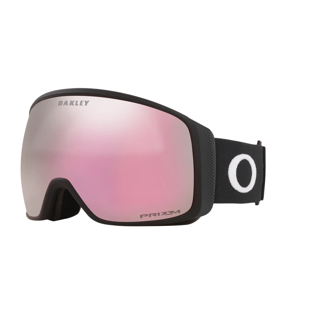 Oakley Flight Tracker L Goggles 2024 - Matte Black / Prizm Snow Hi Pink