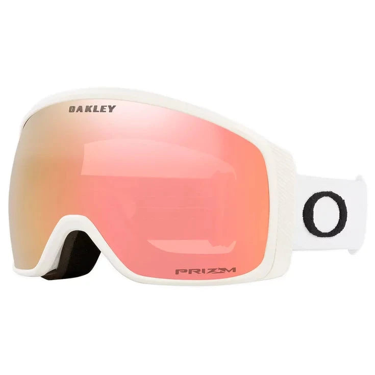 Oakley Flight Tracker M Goggles Matte White / Prizm Rose Gold 